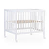 LAUFGITTER Playpen 97 2023  98/78/82 cm  - Weiß, KONVENTIONELL, Holz/Kunststoff (98/78/82cm) - Childhome