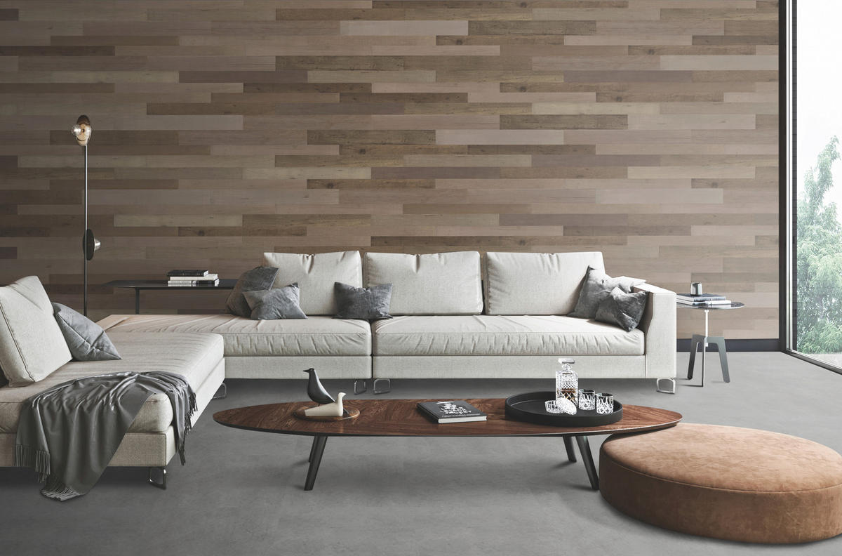 WANDVERKLEIDUNG - Braun, Basics, Holz (120/12/1cm)