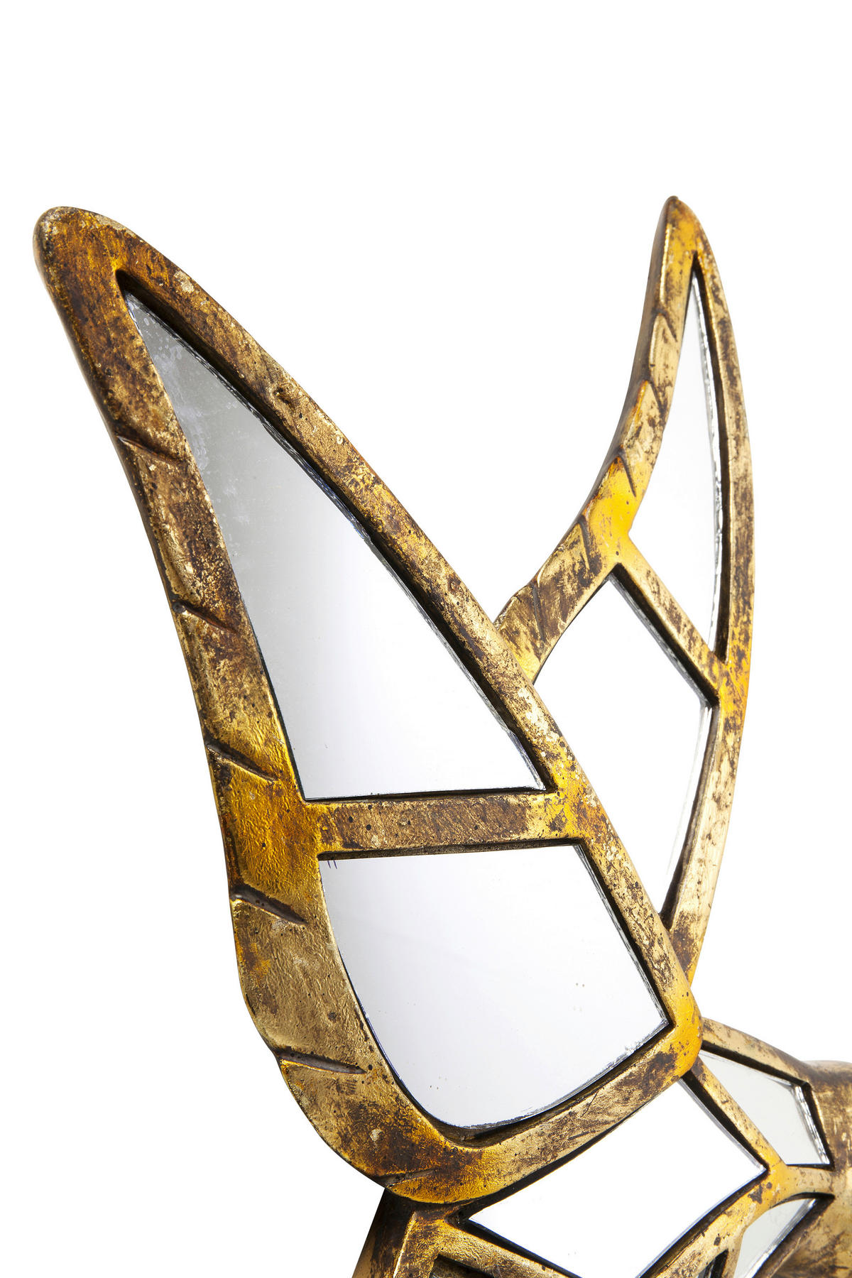 WANDDEKO    - Goldfarben, LIFESTYLE, Glas/Kunststoff (27/32/4cm) - Ambia Home