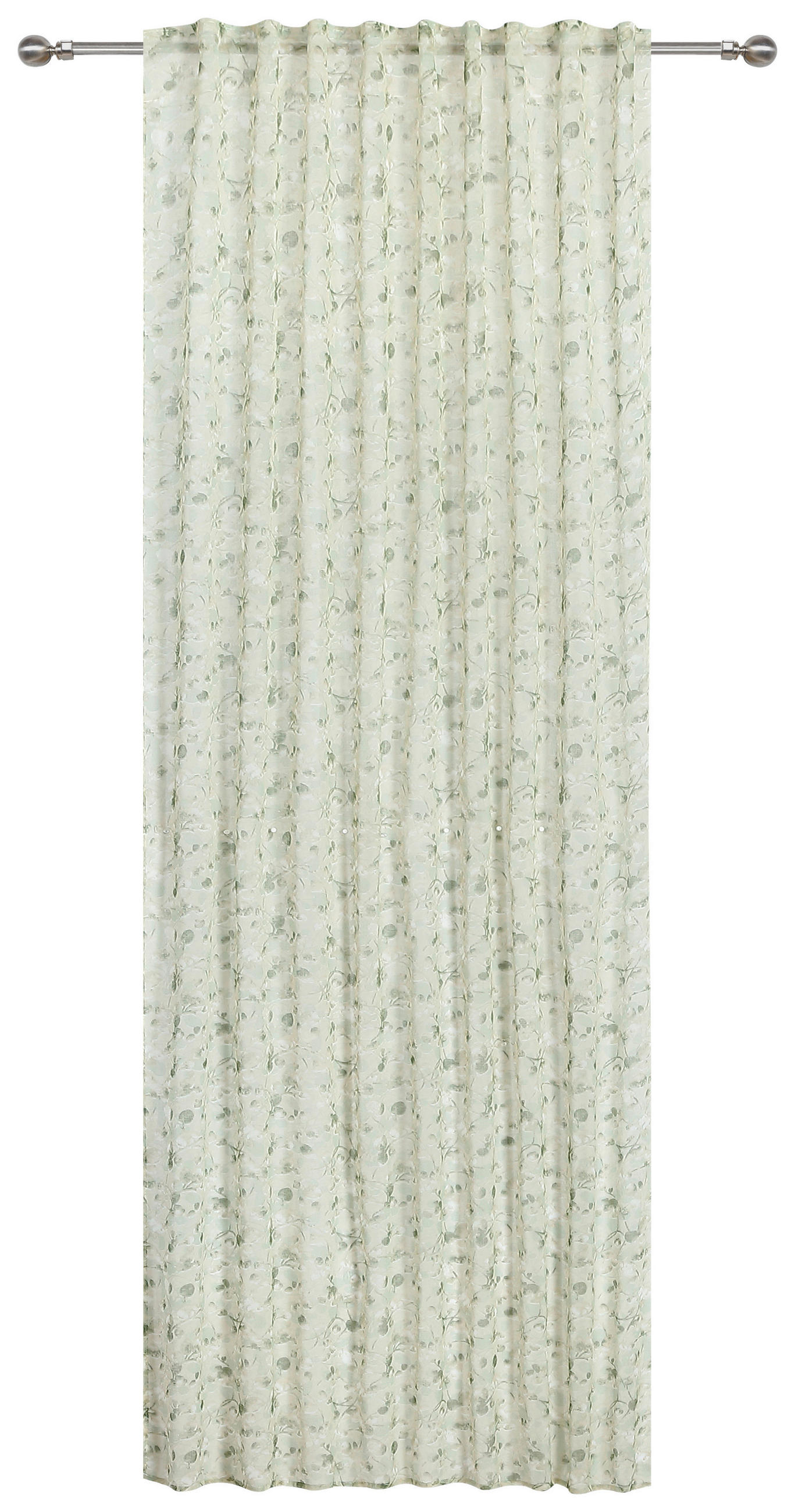 Vorhang Mit Band Ramona 140x245 Cm Grün