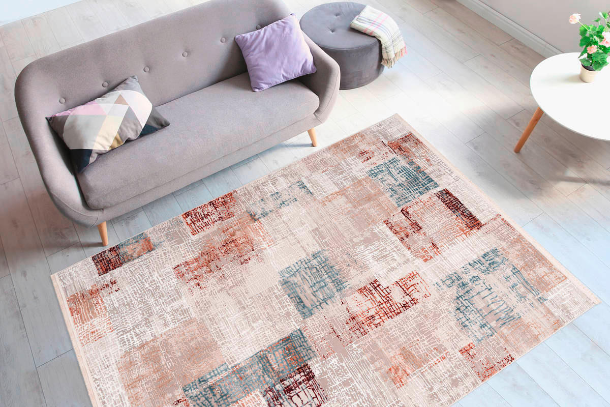 VINTAGE-TEPPICH 200/300 cm Akropolis Grau, Rosa  - Rosa/Grau, Design, Textil (200/300cm) - Kayoom