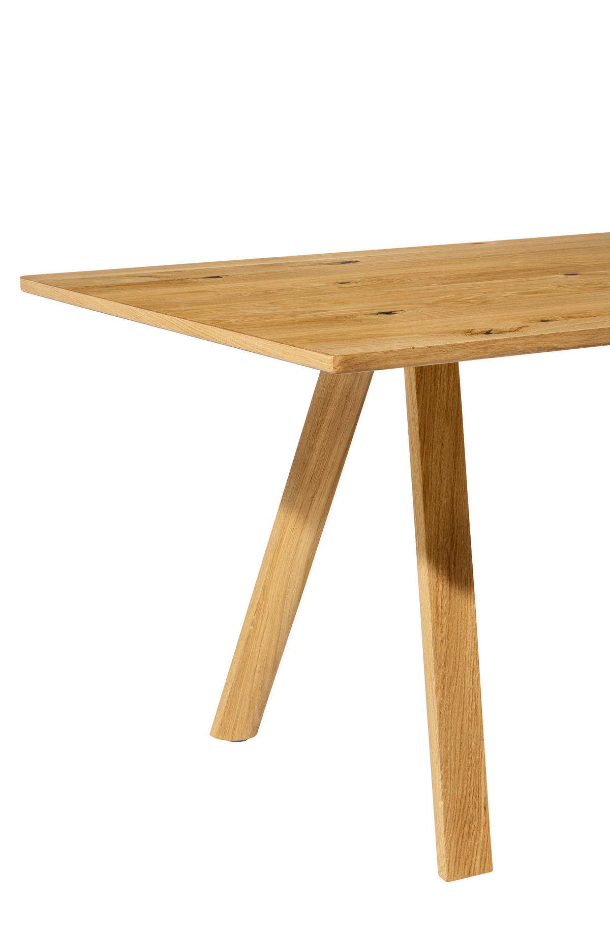 ESSTISCH in Holz 140/100/75 cm  - Wildeiche, Design, Holz (140/100/75cm) - Team 7
