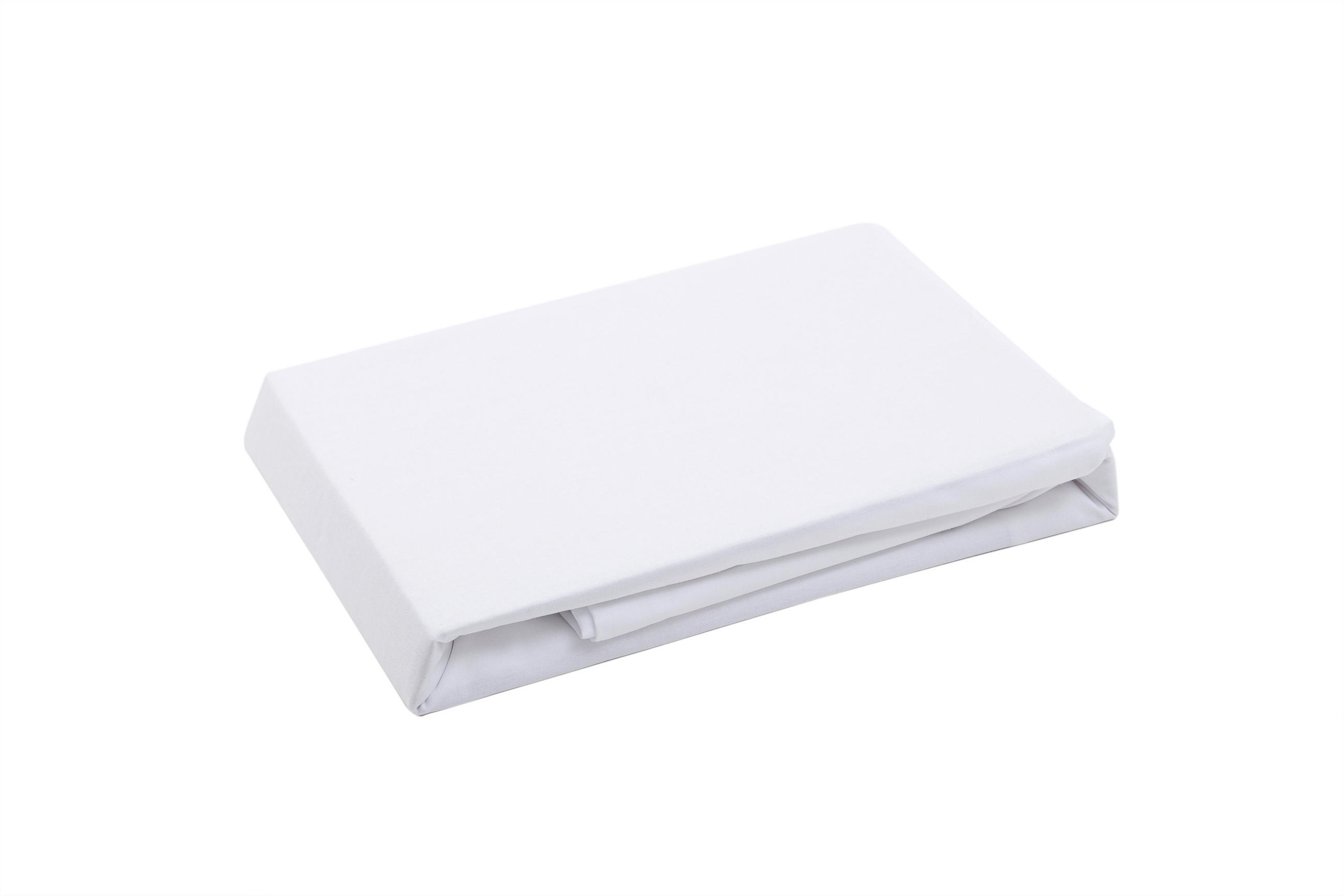 OTROŠKA NAPENJALNA RJUHA  Za kolijevku          bela  - bela, Basics, tekstil (96cm)