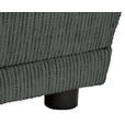CHAISELONGUE Chenille Anthrazit  - Anthrazit/Schwarz, KONVENTIONELL, Kunststoff/Textil (93/73/171cm) - Carryhome