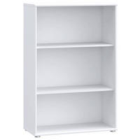 REGAL  73,7/111,1/34,8 cm Weiss  - Weiss/Alufarben, Design, Holzwerkstoff (73,7/111,1/34,8cm)