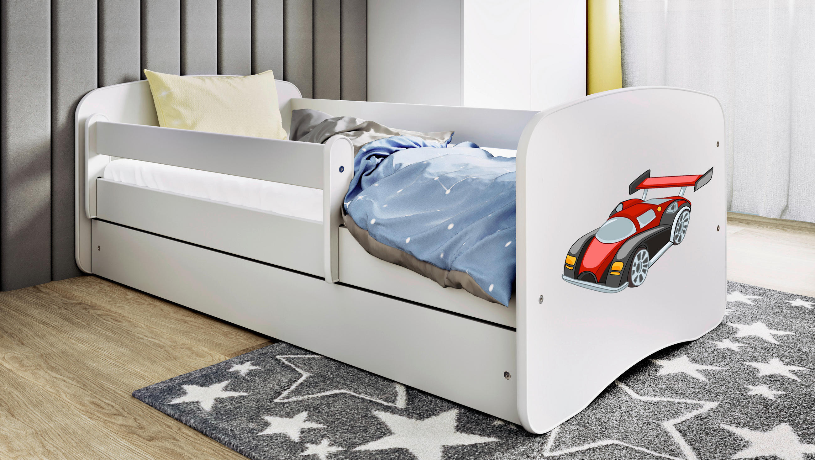 Mid.you Kinder-/Juniorbett Babydreams Weiß 80x160 cm