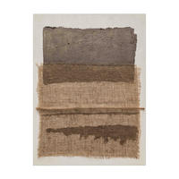 ÖLGEMÄLDE Abstraktes 90/120 cm  - Braun, Design, Holz/Kunststoff (90/120cm) - Monee