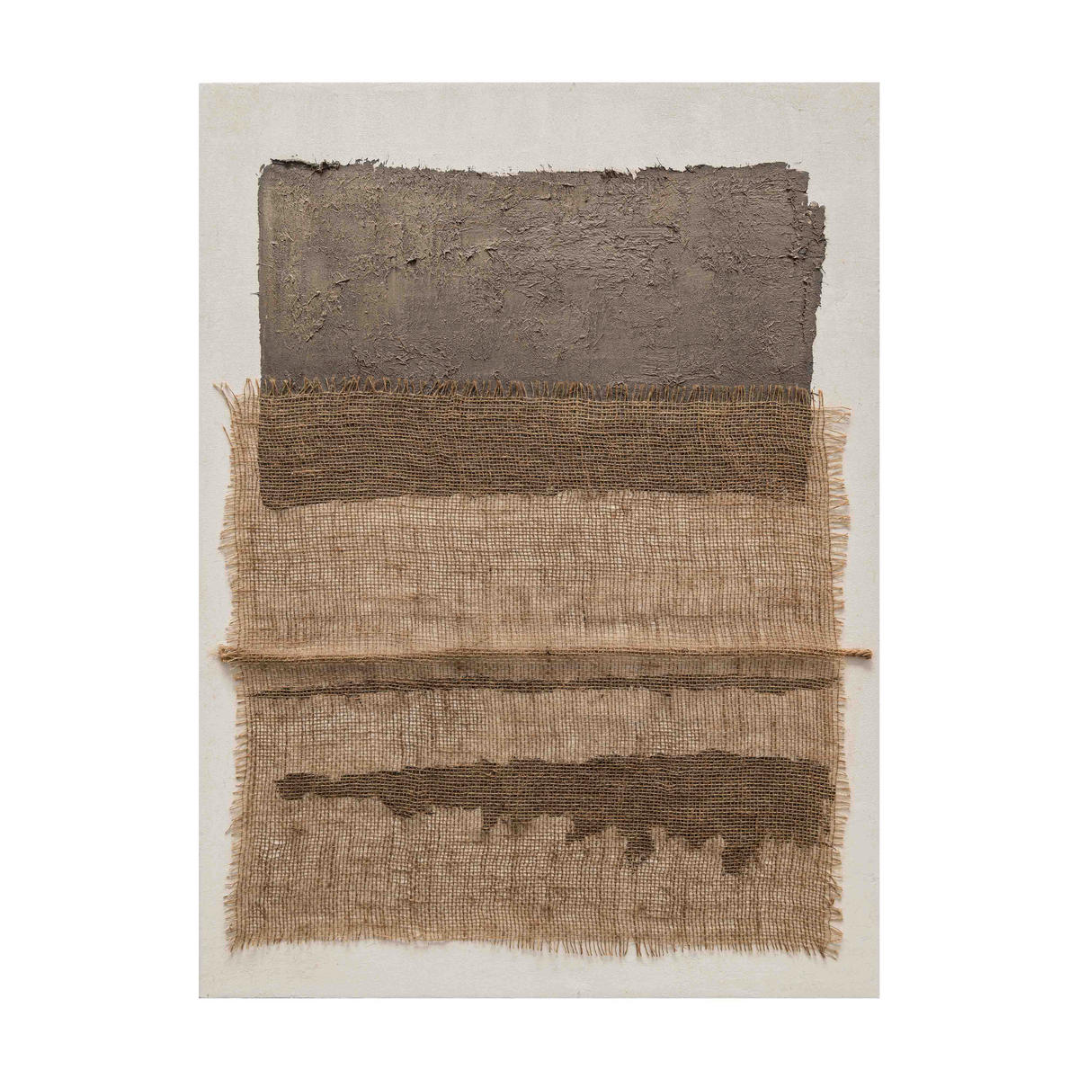 ÖLGEMÄLDE Abstraktes 90/120 cm  - Braun, Design, Holz/Kunststoff (90/120cm) - Monee