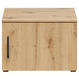 AUFSATZSCHRANK 50/35/40 cm  - Schwarz/Eiche Artisan, MODERN, Holzwerkstoff/Kunststoff (50/35/40cm) - Carryhome