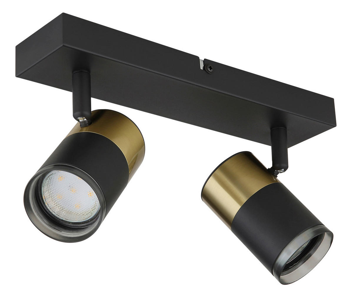 STRAHLER - Dunkelgrau/Schwarz, Design, Kunststoff/Metall (26/6/12cm) - Globo
