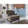 XXL-SESSEL Cord Taupe    - Taupe/Dunkelbraun, KONVENTIONELL, Holz/Textil (109/104/145cm) - Sit & More