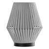 TISCHLEUCHTE 20,5/24,5 cm   - Dunkelgrau, Basics, Textil/Metall (20,5/24,5cm) - Osram
