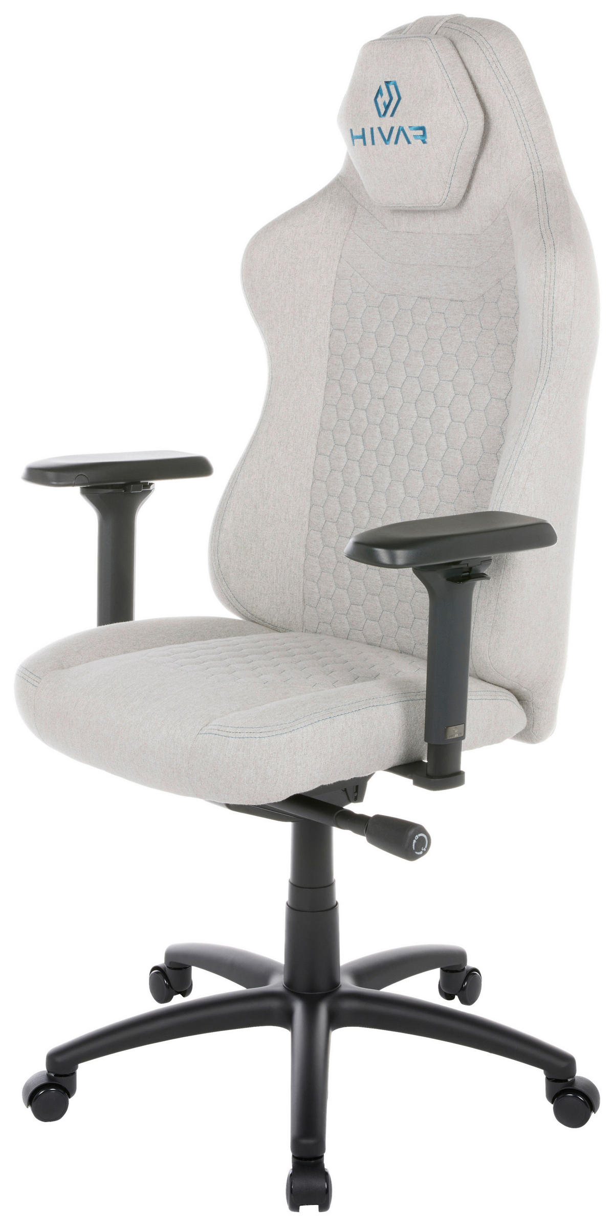 ORBICAL Smoke Coal Schwarz, Petrol, Hellgrau Metall, Textil   - Petrol/Hellgrau, LIFESTYLE, Textil/Metall (79/142/77cm) - HIVAR