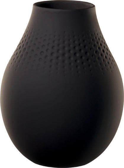 VAZA     keramika  - crna, Osnovno, keramika (16/16/20cm) - Villeroy & Boch