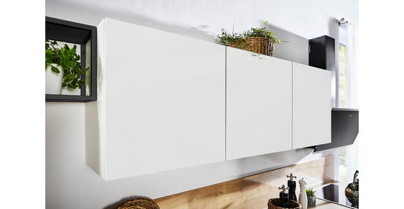 EINBAUKÜCHE   - Eichefarben/Weiß, Design, Holzwerkstoff/Kunststoff - Dieter Knoll