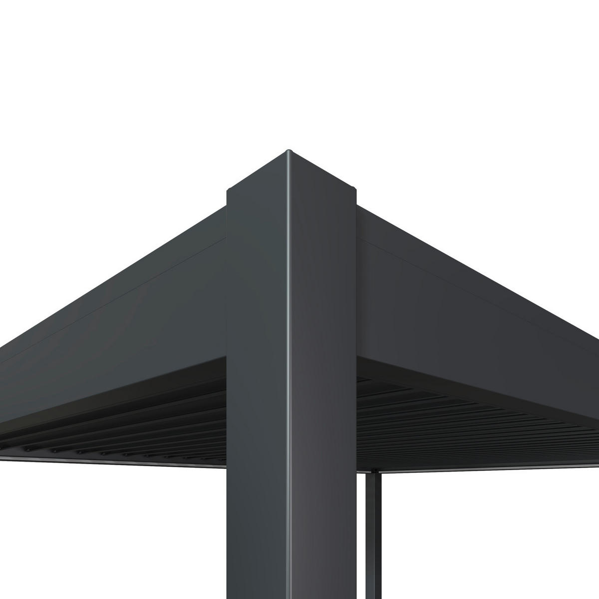 PERGOLA - Anthrazit, Basics, Metall (530/255/360cm) - Gardenson