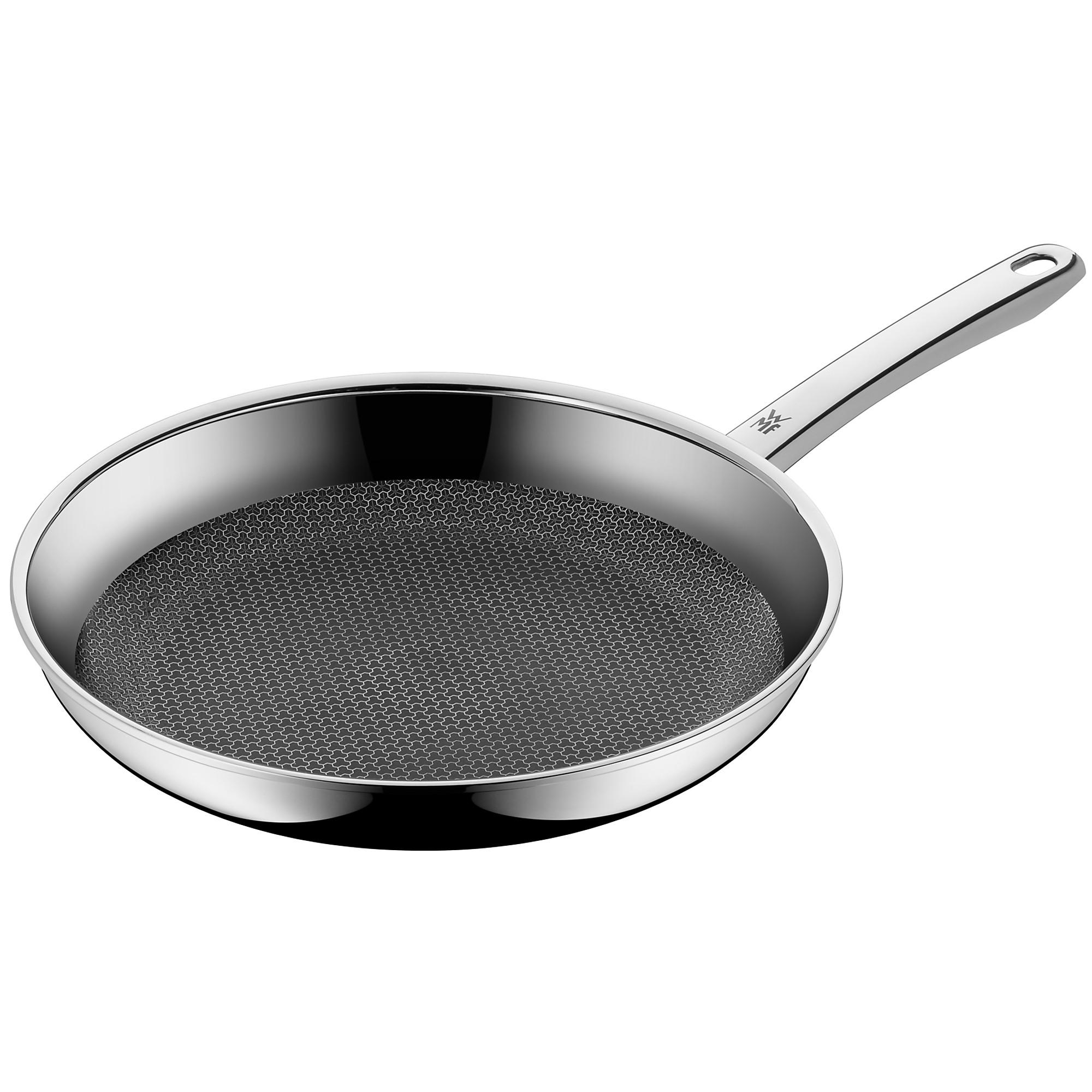 BRATPFANNE Profi Resist 28 cm - Edelstahlfarben/Schwarz, Basics, Metall (28cm) - WMF