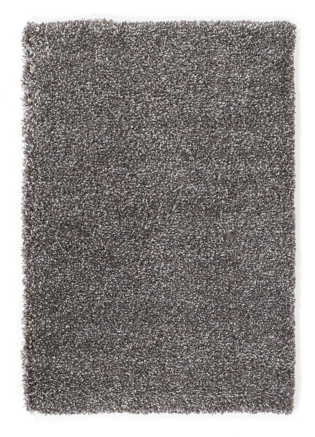 HOCHFLORTEPPICH 120/170 cm Fashoin Shaggy Braun, Grau  - Braun/Grau, Basics, Textil (120/170cm) - Novel