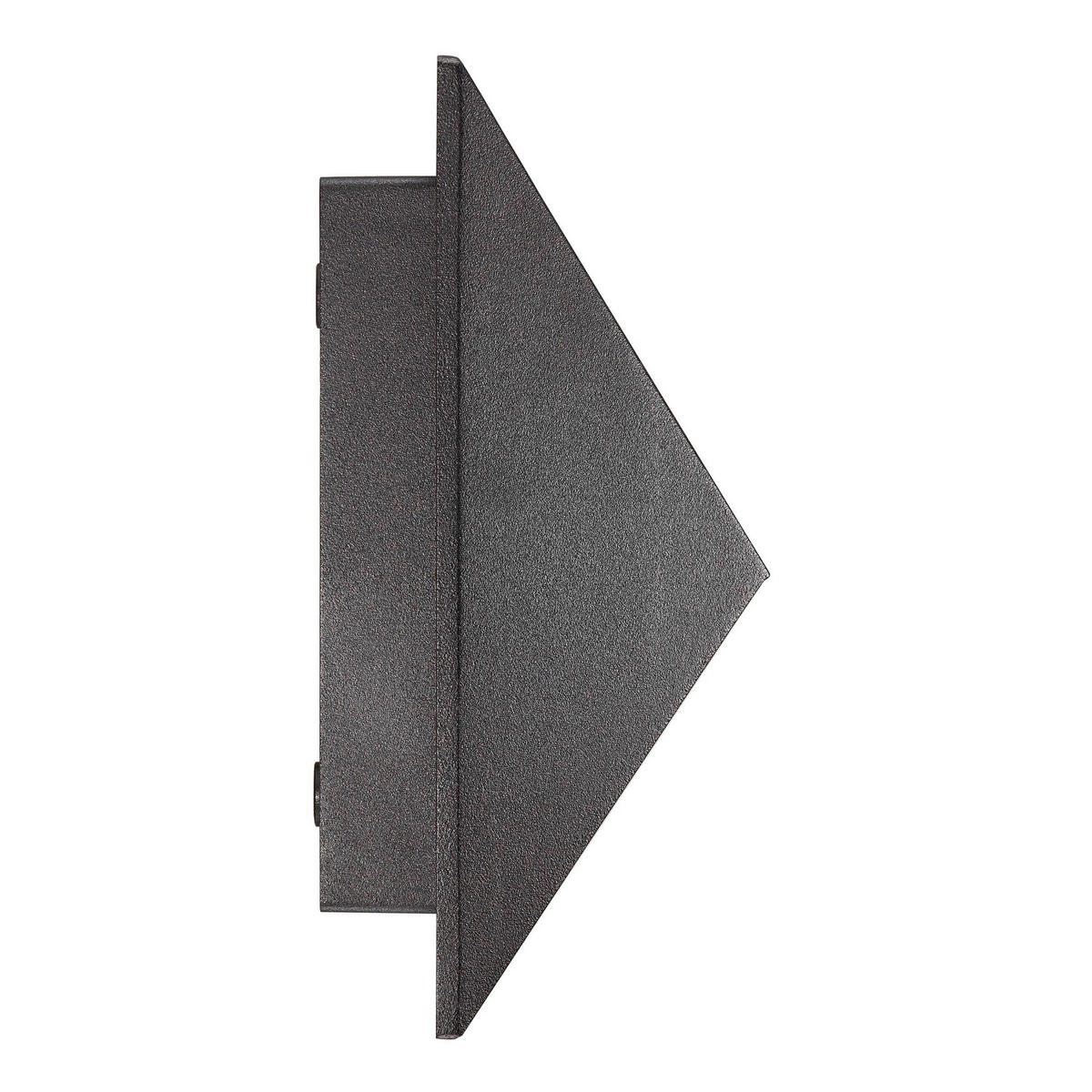 AUßENWANDLEUCHTE 15/19/9 cm   - Schwarz, Design, Metall (15/19/9cm) - Nordlux