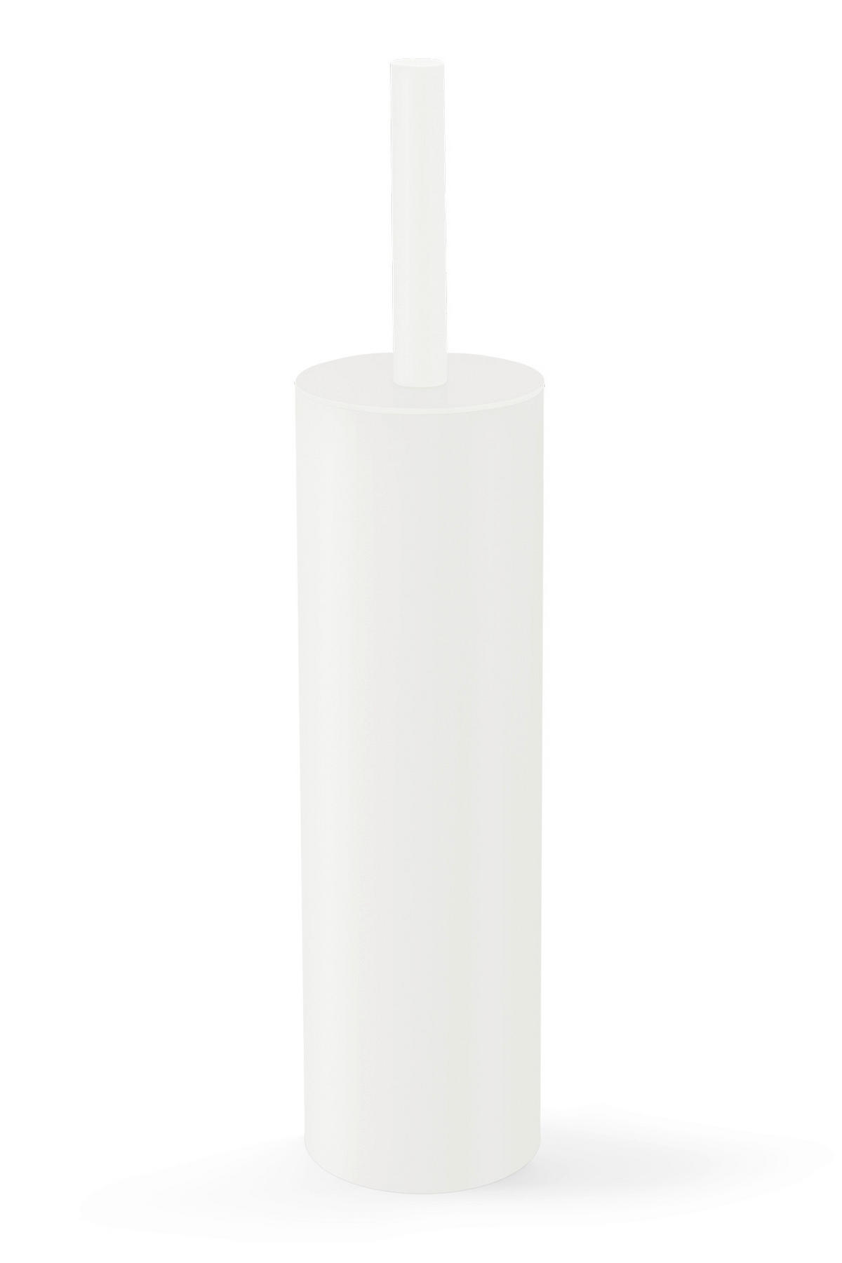 GARNITURA TOALETNE ČETKE  bijela  metal  TUBO  - bijela, Design, metal/plastika (40,5cm) - Zack