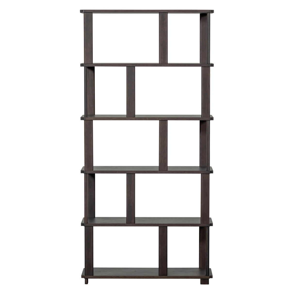 REGAL  90/186/30 cm Dunkelbraun  - Dunkelbraun, Design, Holz (90/186/30cm) - Livetastic