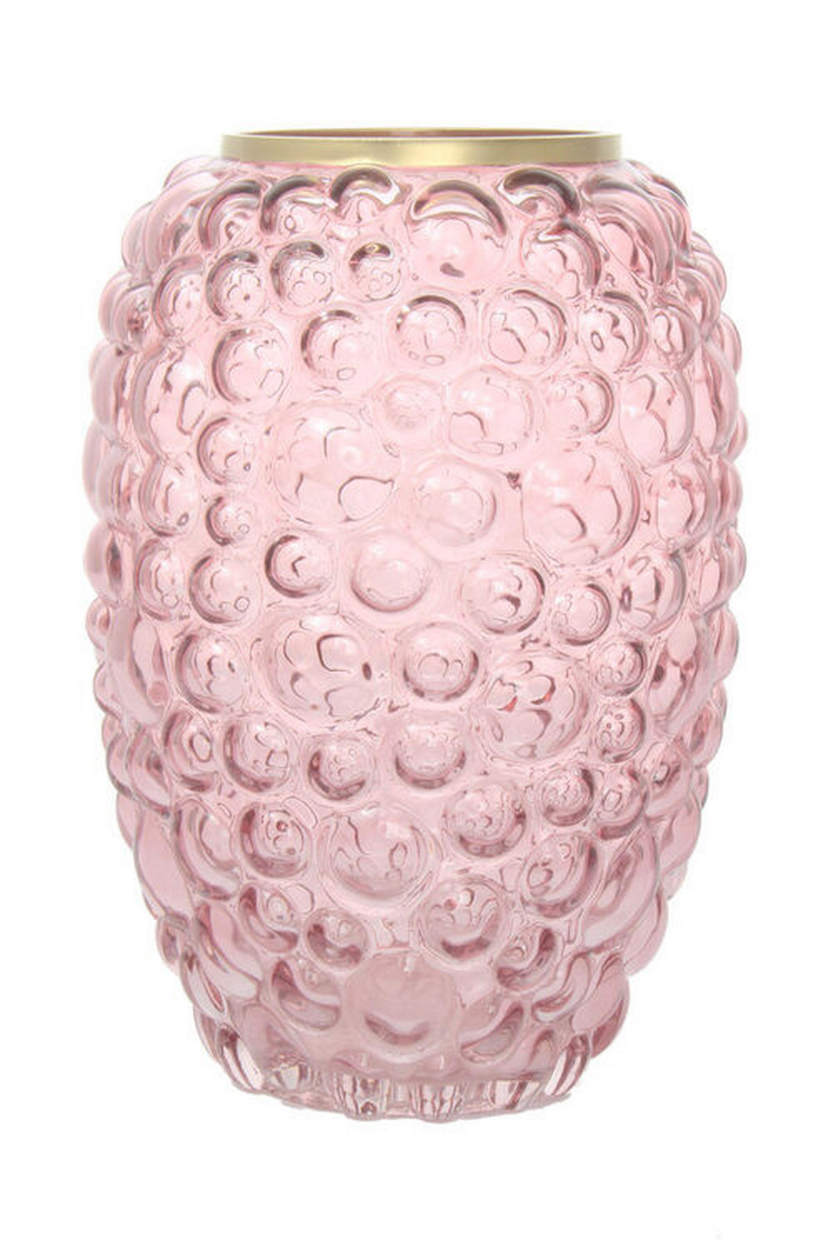 VAS  - gammelrosa, Design, glas (17/25/17cm) - Kayoom