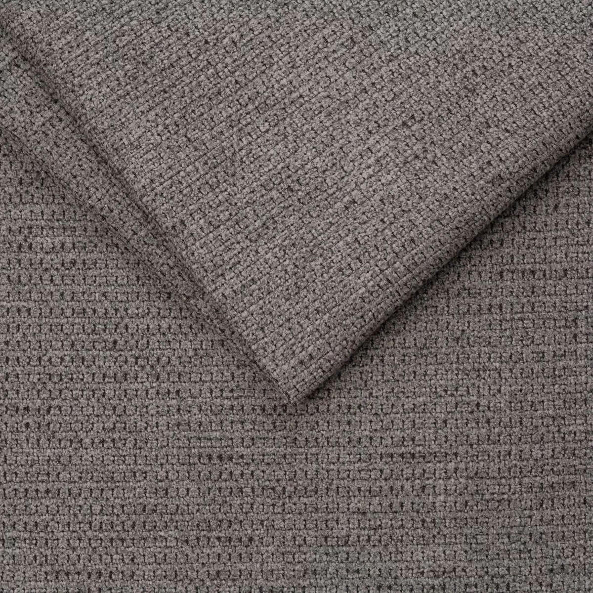 SCHLAFSOFA Webstoff Dunkelgrau  - Dunkelgrau/Schwarz, Design, Textil/Metall (197/84/92,5cm) - home24