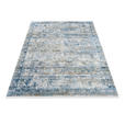LÄUFER 80/200 cm Toulon Blau, Grau  - Blau/Grau, Design, Textil (80/200cm) - Dieter Knoll