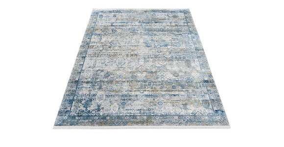 LÄUFER 80/200 cm Toulon Blau, Grau  - Blau/Grau, Design, Textil (80/200cm) - Dieter Knoll