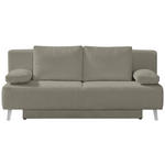 SCHLAFSOFA Spicy in Cord Taupe  - Taupe, MODERN, Textil/Metall (193/85/88cm) - Novel
