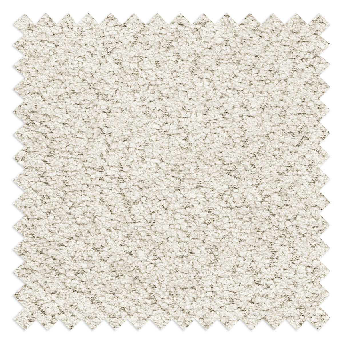 RELAXLIEGE Bouclé Weiß  - Silberfarben/Weiß, Design, Textil/Metall (65/95/171cm) - Celina Home