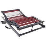 LATTENROST 100/190 cm  - Anthrazit/Weinrot, Basics, Holz/Kunststoff (100/190cm) - Dieter Knoll