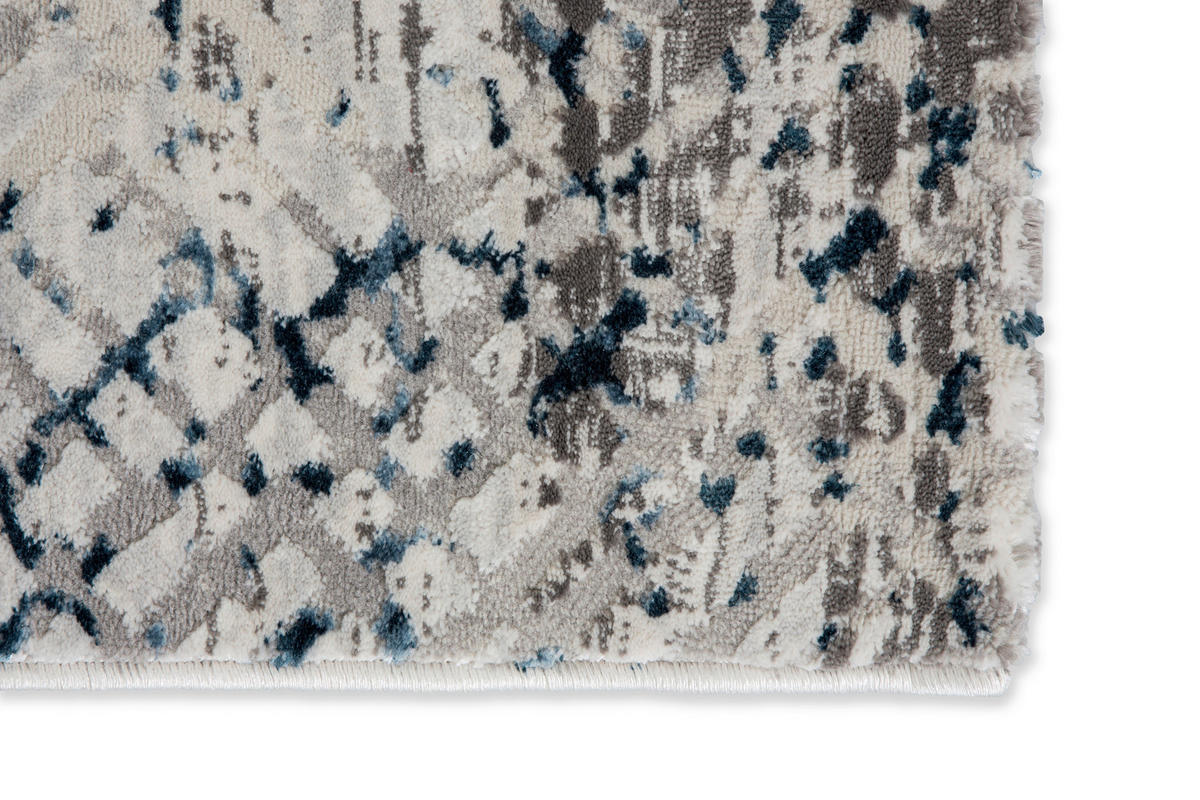 WEBTEPPICH 160/230 cm Antea Blau, Creme  - Blau/Creme, Design, Textil (160/230cm)