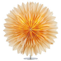 LED-DEKOLEUCHTE  - Bernsteinfarben, Basics, Papier (60/62/10cm) - Markslöjd