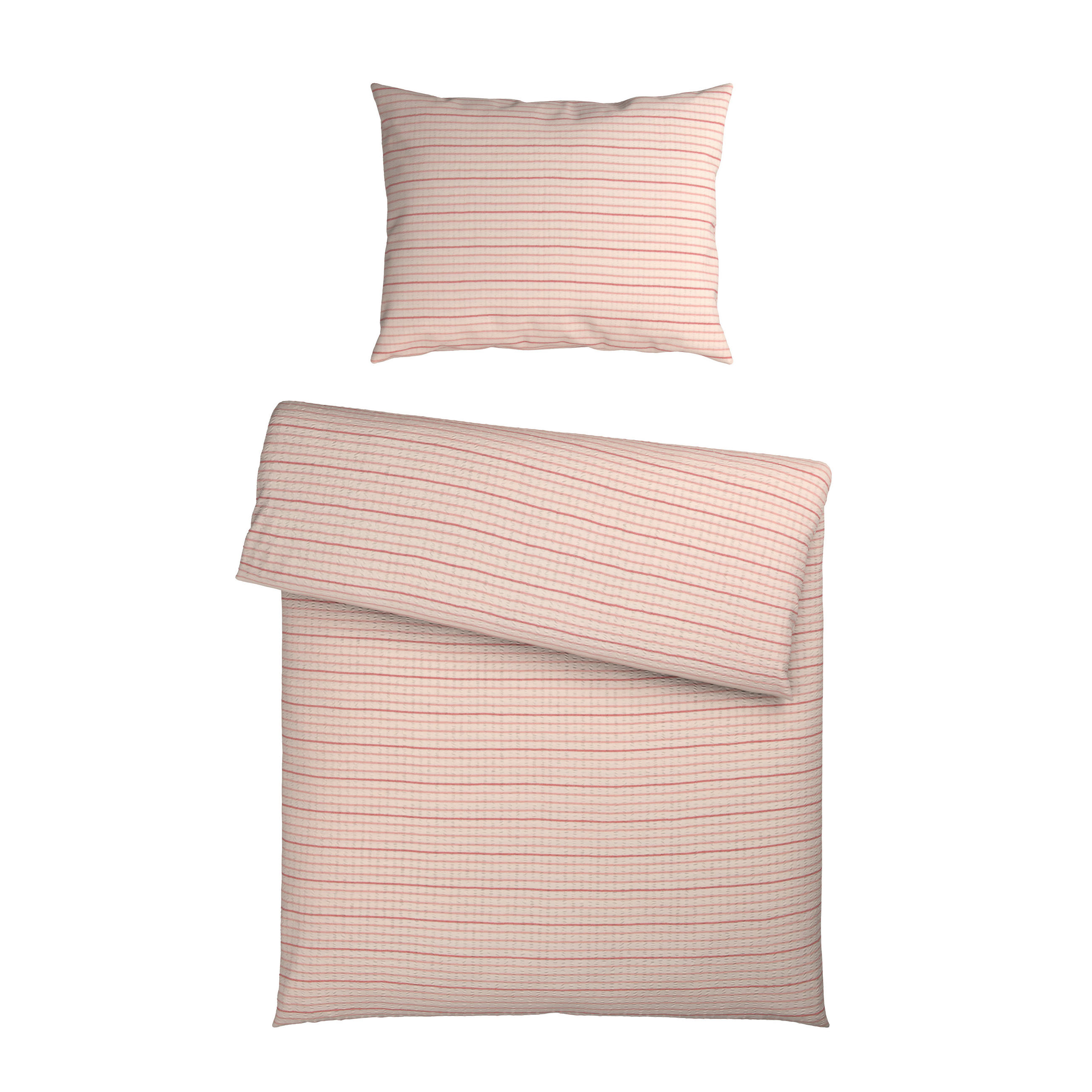 POSTELJNINA 140/200 cm muslin roza  - roza, Konvencionalno, tekstil (140/200cm) - Esposa