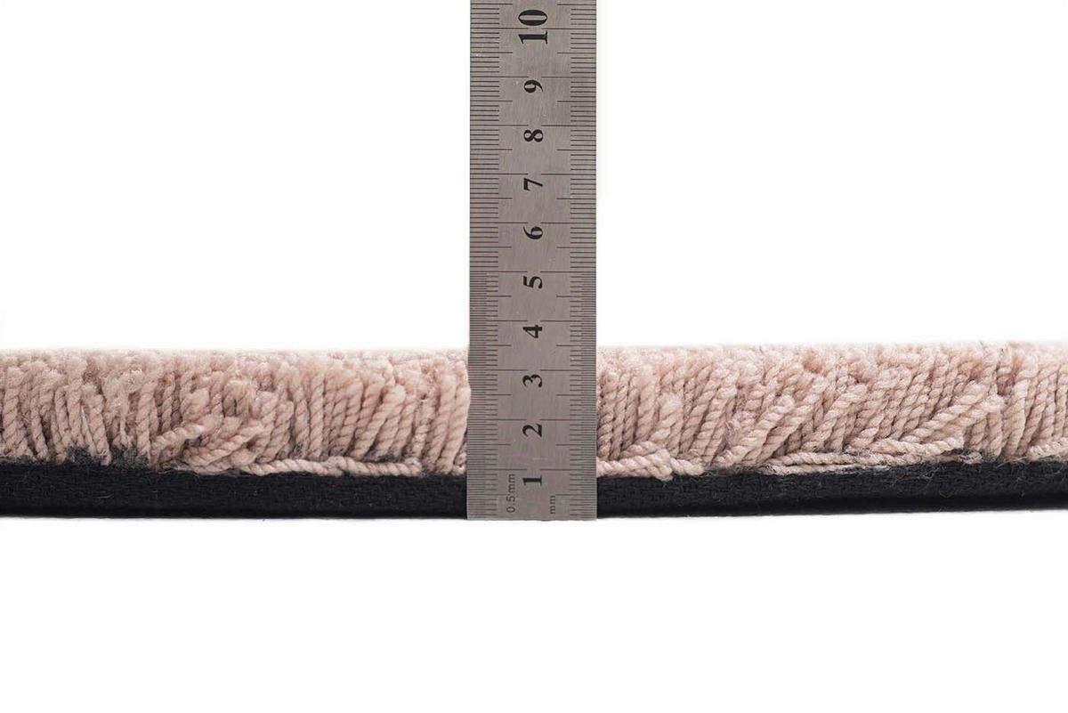 PREPROGA Z VISOKIM FLOROM Cozy   taftano  bež  - bež, Basics, tekstil (140/140cm) - Tom Tailor