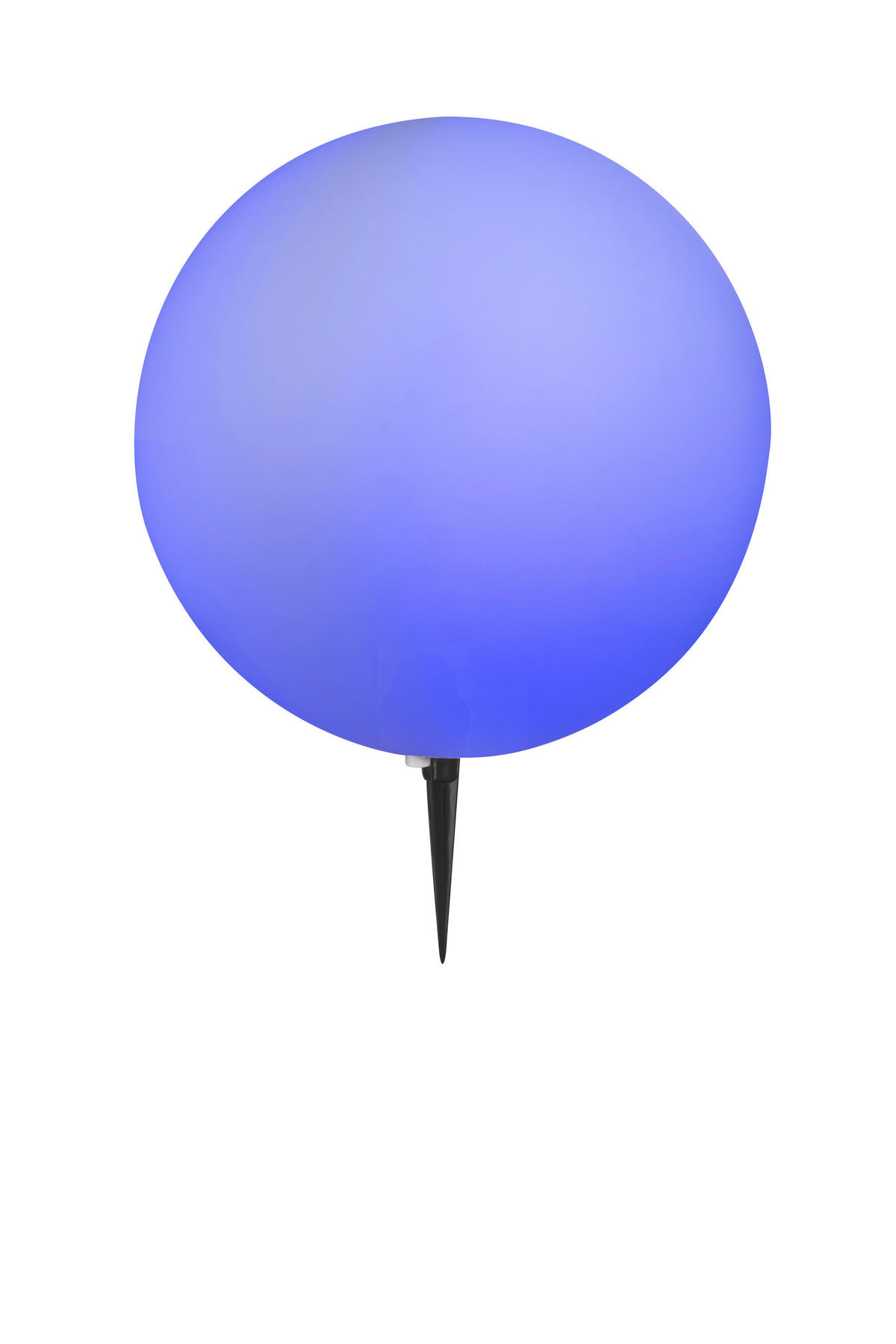 AUßENSTEHLEUCHTE - Schwarz/Weiß, Design, Kunststoff (40/56cm) - Globo