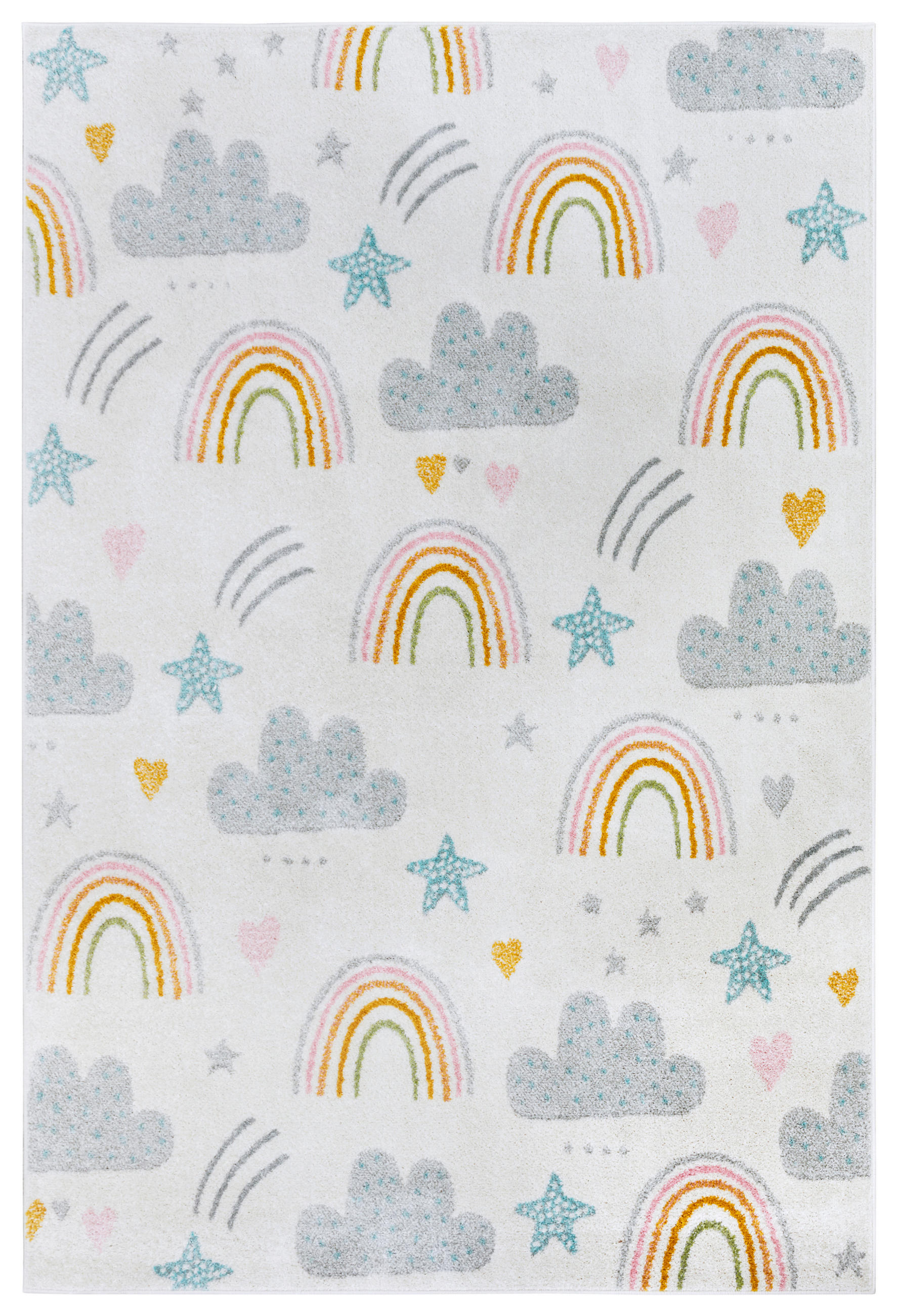 KINDERTEPPICH 120/170 cm Adventures  - Multicolor/Creme, Design, Kunststoff (120/170cm) - Ben'n'jen