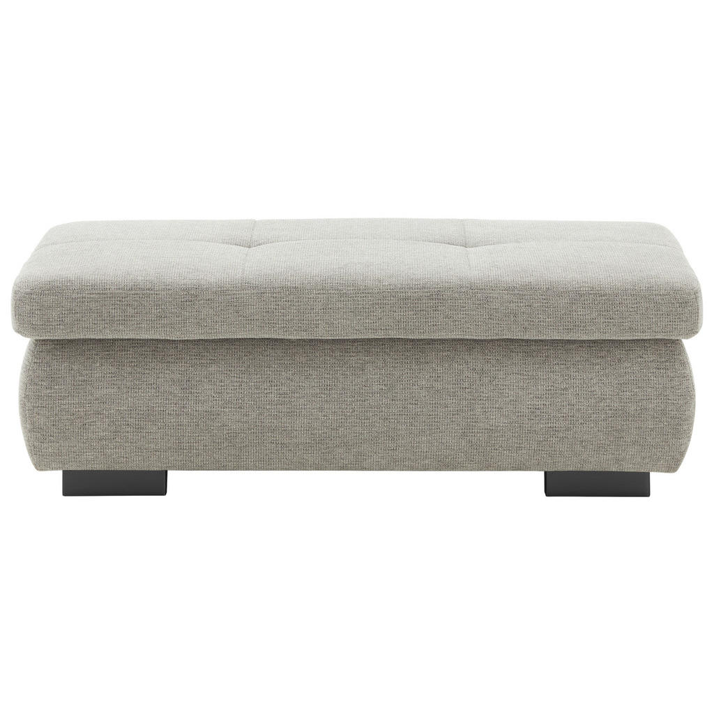 Thumbnail - Beldomo Style Hocker, Alu, Textil, rechteckig, 138x44x67 cm, Goldenes M, Fußauswahl, Stoffauswahl, Wohnzimmer, Hocker, S...