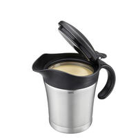 SAUCIERE   - Edelstahlfarben/Schwarz, Basics, Kunststoff/Metall (17,5/11,5/14,1cm) - Gefu