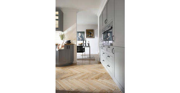 EINBAUKÜCHE   - Grün, LIFESTYLE, Holzwerkstoff - Novel