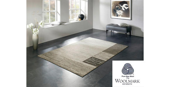 WEBTEPPICH 65/130 cm Natura Wool Corner Naturfarben  - Naturfarben, KONVENTIONELL, Textil (65/130cm) - Novel