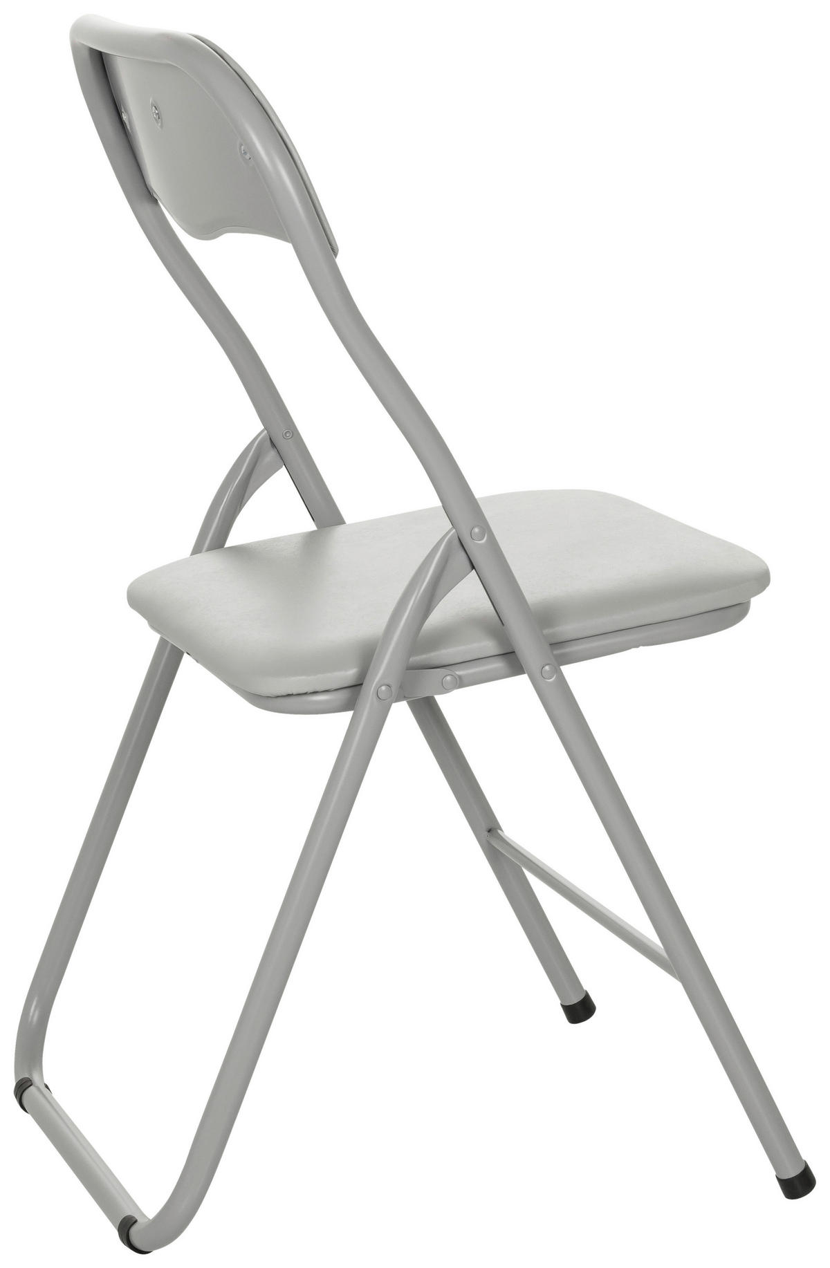 SKLÁDACÍ ŽIDLE, šedá - šedá, Moderní, kov (44/81/48cm) - MID.YOU