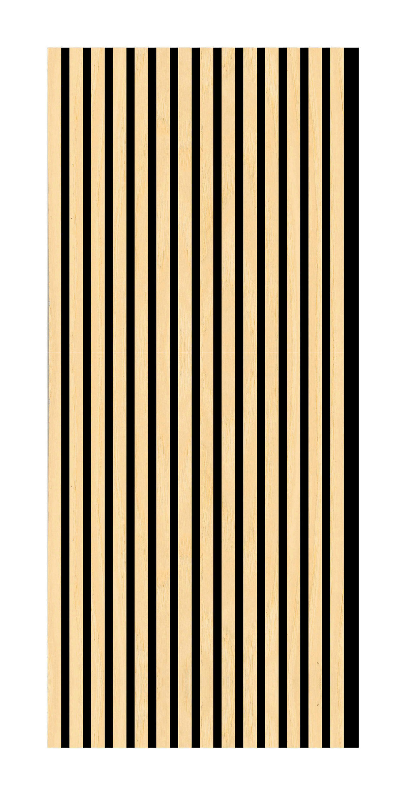 AKUSTIKPANEEL Esche furniert 57.25/1.9/119 cm  - Eschefarben, KONVENTIONELL, Holzwerkstoff/Textil (57.25/1.9/119cm)