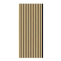 AKUSTIKPANEEL Esche furniert 57.25/1.9/119 cm  - Eschefarben, KONVENTIONELL, Holzwerkstoff/Textil (57.25/1.9/119cm)
