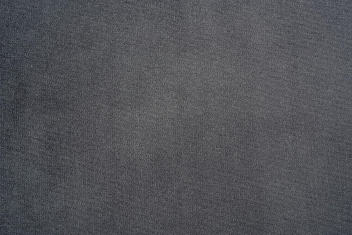 SCHLAFSOFA BOBBIO PLUS Velours Grau  inkl. Rückenkissen, Armlehnenkissen, Stauraum  - Schwarz/Grau, Design, Textil/Metall (204/90/95cm) - MID.YOU