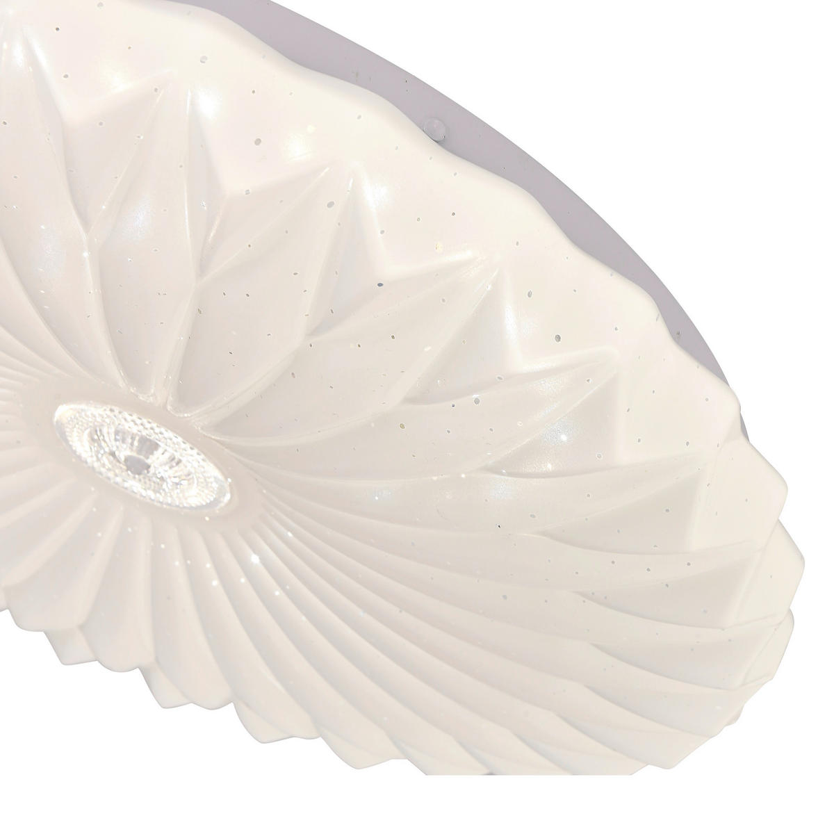 LED-DECKENLEUCHTE Zivora 6.5/39.5/39.5 cm  - Weiß, Design, Kunststoff (6.5/39.5/39.5cm)