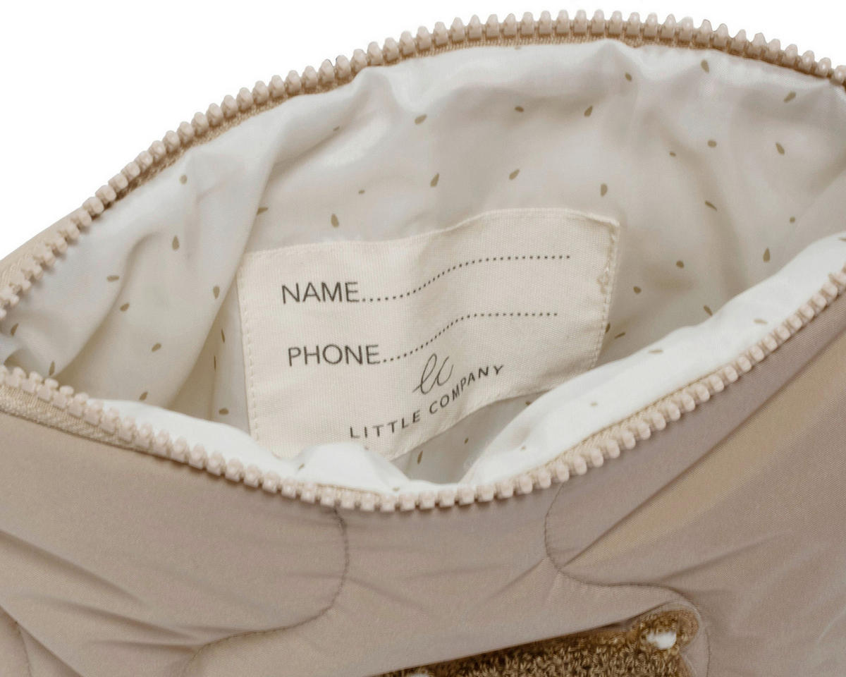 WICKELTASCHENZUBEHÖR - Sandfarben, Basics, Textil (22/16/10cm)