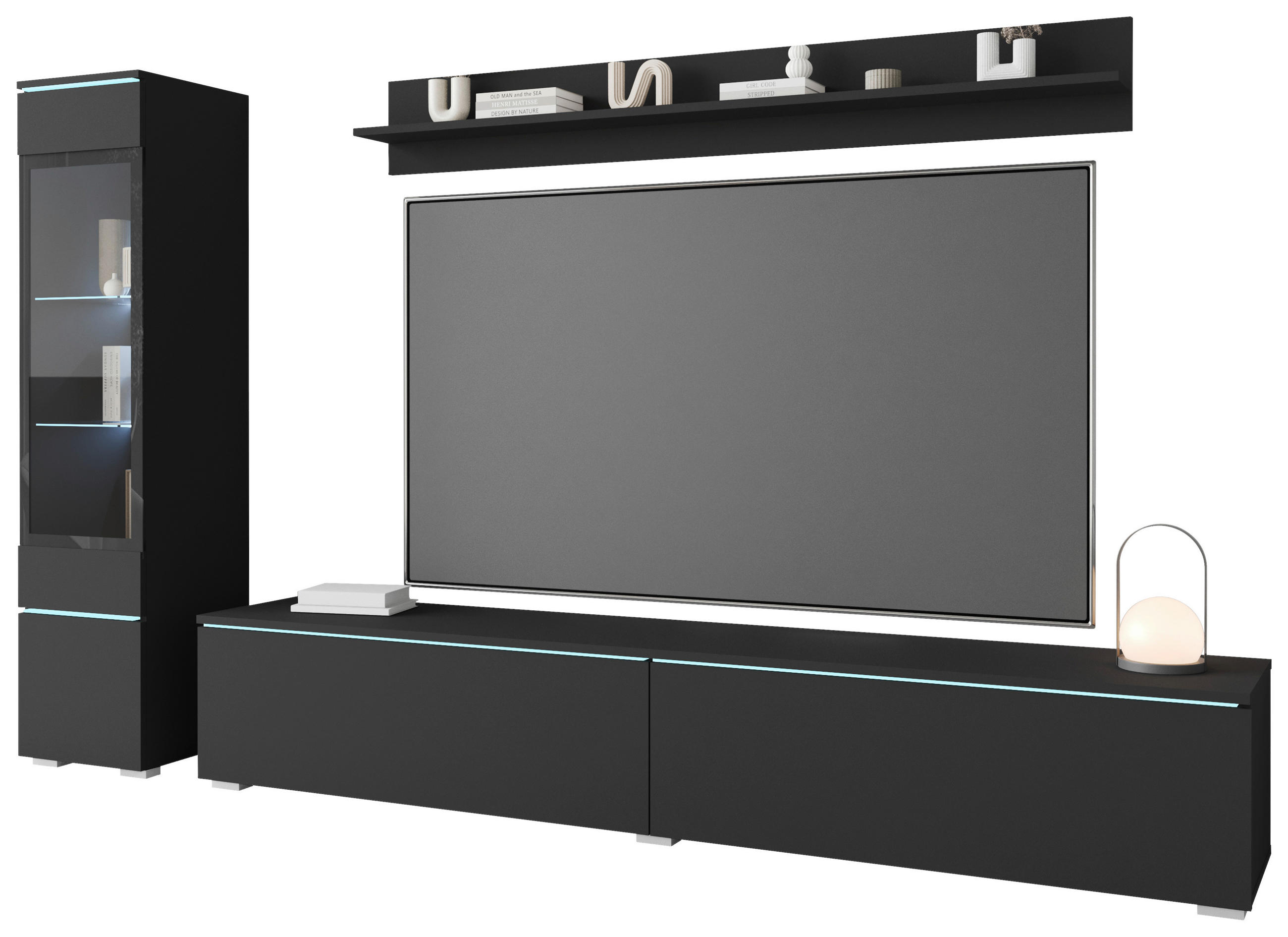 P & B OBÝVACIA STENA, grafitová