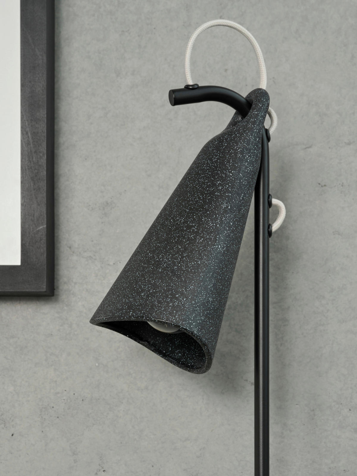 STEHLEUCHTE 25/120 cm    - Schwarz, Basics, Kunststoff/Metall (25/120cm) - Osram